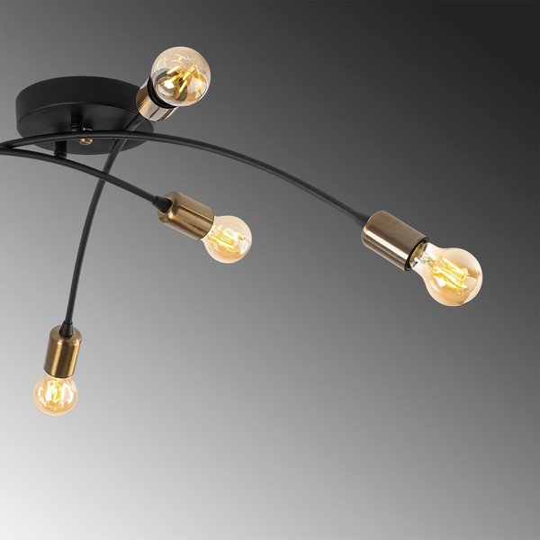 Plafonieră neagră 67x67 cm Banana – Opviq lights-image-4