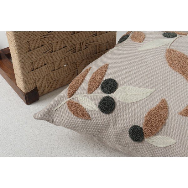Pernă decorativă din in 43x43 cm Sonbahar – Mioli Decor-image-4