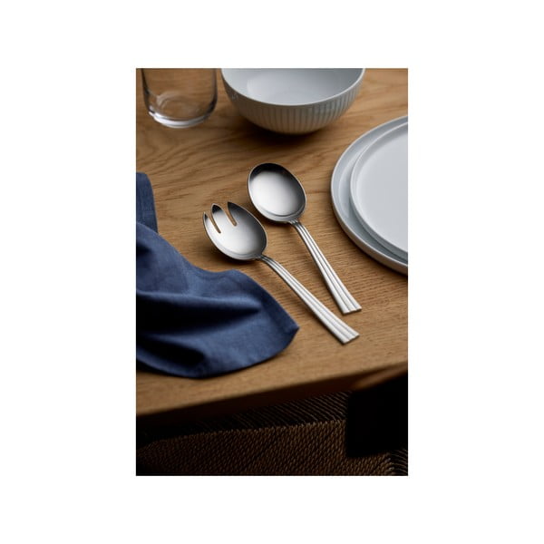 Tacâm pentru salată 2 buc. din oțel inoxidabil Thebe – Gense-image-1