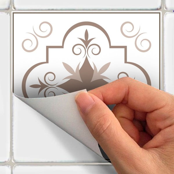 Set 15 autocolante de perete Ambiance Ezeiza, 15 x 15 cm-image-4