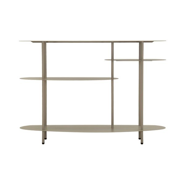 Masă consolă grej din metal 34x118 cm Saturn – Mauro Ferretti-image-4