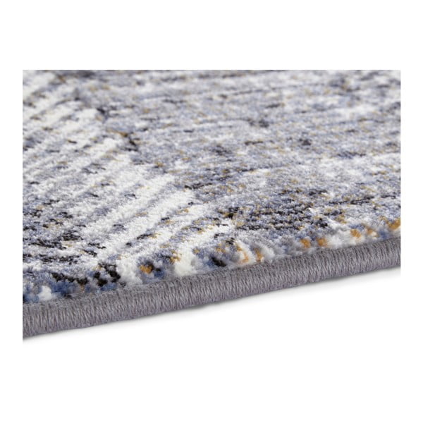 Covor Elle Decoration Arty Gonesse, 80 x 150 cm, albastru - gri-image-2