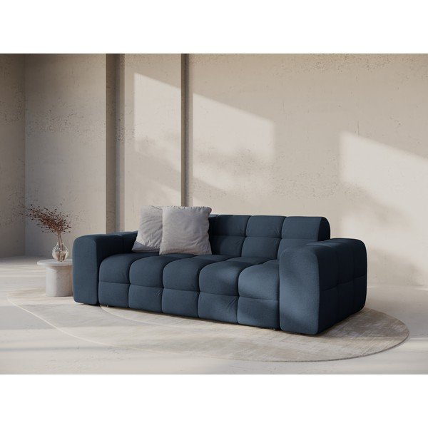 Canapea albastru-închis 222 cm Kendal – Micadoni -image-1