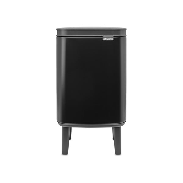 Coș de gunoi negru mat din oțel 4 l Bo Hi – Brabantia