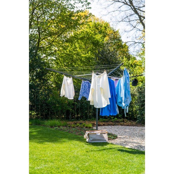 Uscător de rufe gri antracit pentru grădină 50 m Lift-O-Matic – Brabantia-image-1