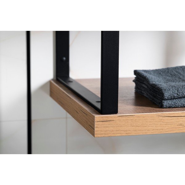 Suport pentru blat negru din oțel 49x4 cm – Sapho-image-2