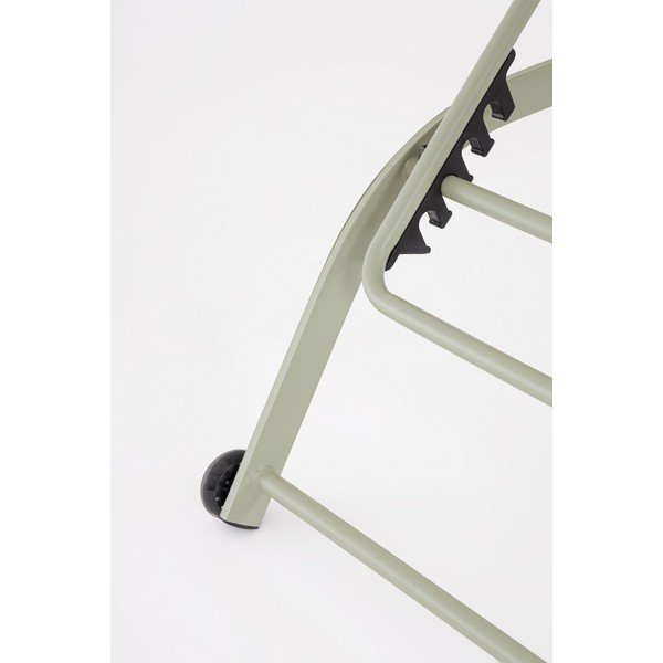 Șezlong de grădină taupe din metal Taylor – Bizzotto-image-4