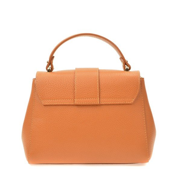 Geantă din piele Sofia Cardoni Bari, maro-image-3
