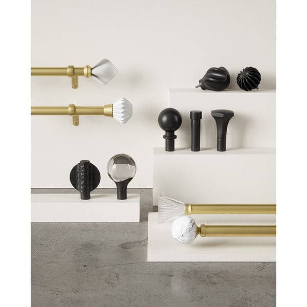 Galerie de perdea extensibilă 107-305 cm din oțel Helix – Umbra-image-3