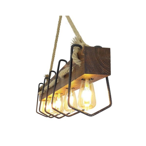 Lustră din lemn de pin Jason-image-1