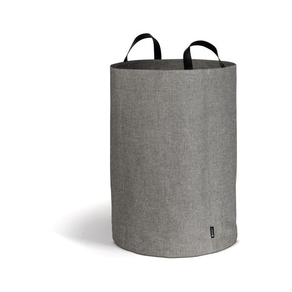 Coș de rufe gri din material textil 69 l Soft Storage – Bigso-image-3