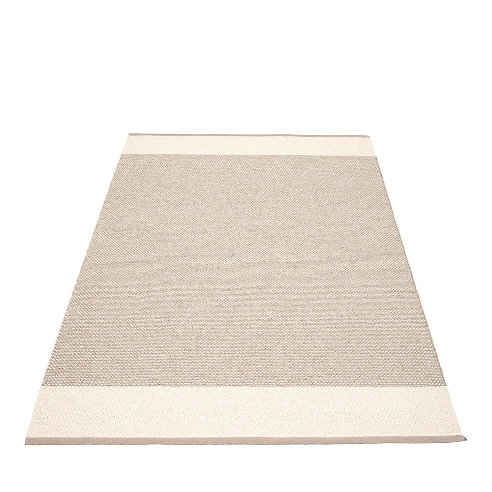 Covor pentru exterior și interior bej 140x200 cm Edit Mud Vanilla – Pappelina