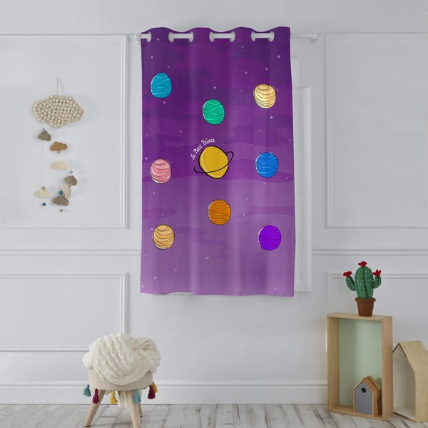 Draperie pentru copii 180x135 cm Les planetes – Mr. Fox-image-1