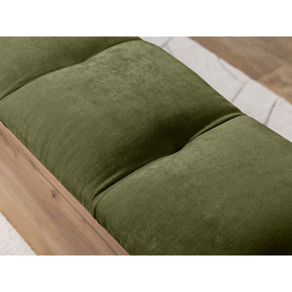 Bancă verde/în culoare naturală Kumo – Bobochic Paris-image-4
