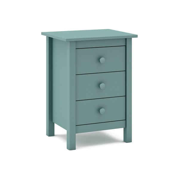 Noptieră de copii în culoarea petrolului din lemn masiv de pin Max – Marckeric-image-4