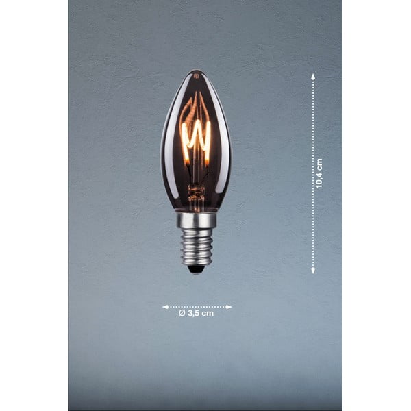 Bec E14, cu lumină caldă 2 W Elegance – Fischer & Honsel-image-2