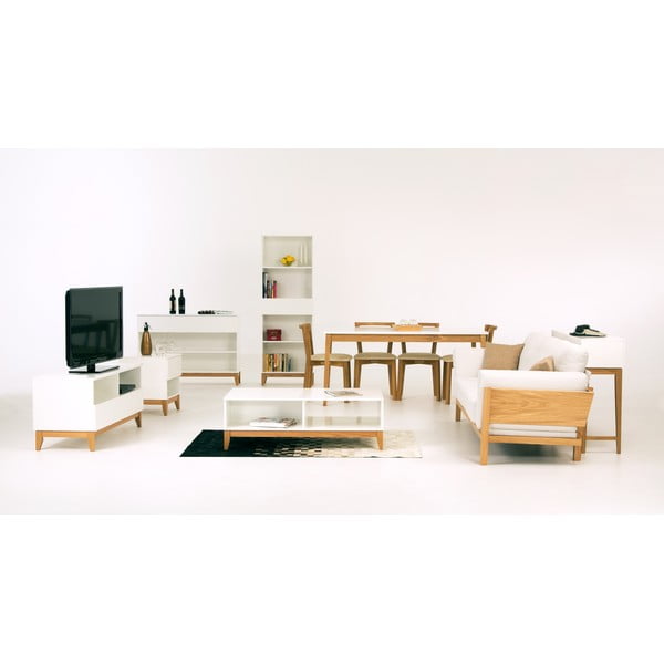 Comodă TV Woodman Blanco, alb-image-1