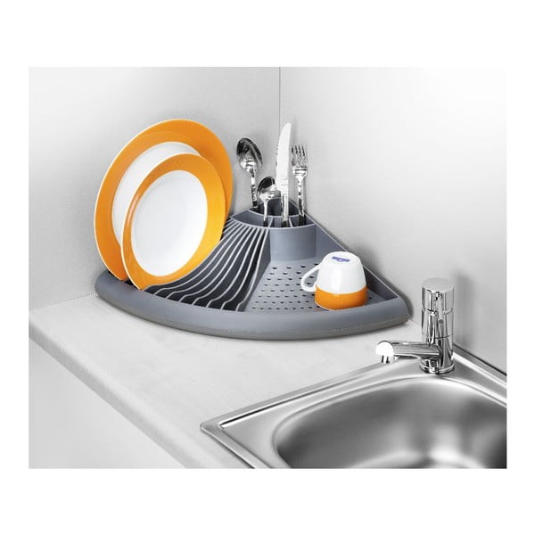 Suport de colț pentru scurs vase Wenko Dish-image-1