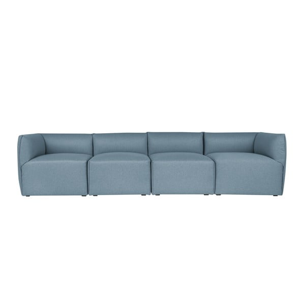 Canapea modulară cu 4 locuri Norrsken Ollo, albastru