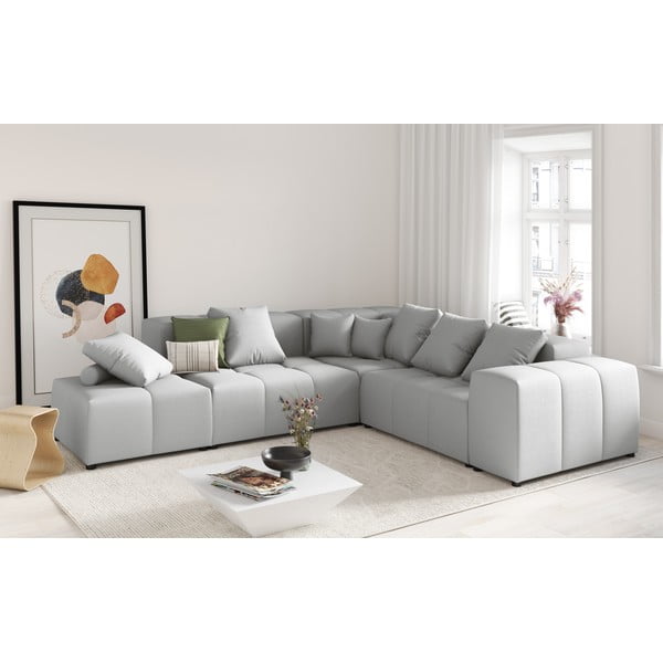 Pernă pentru canapea modulară gri Rome - Cosmopolitan Design-image-4