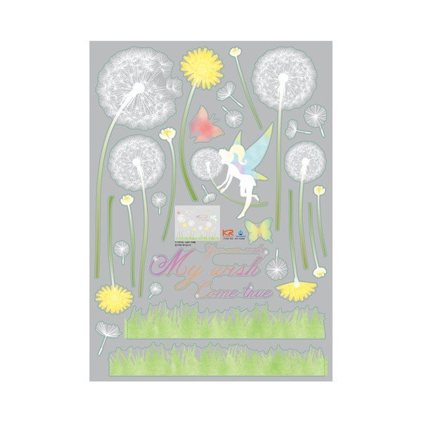 Autocolant Ambiance Dadelion and Little Fairy-image-2