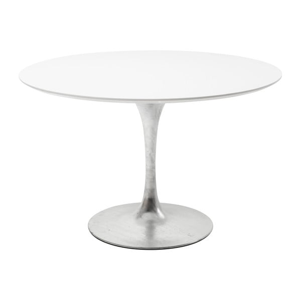 Blat pentru masă Kare Design Invitation, ⌀ 120 cm, alb
