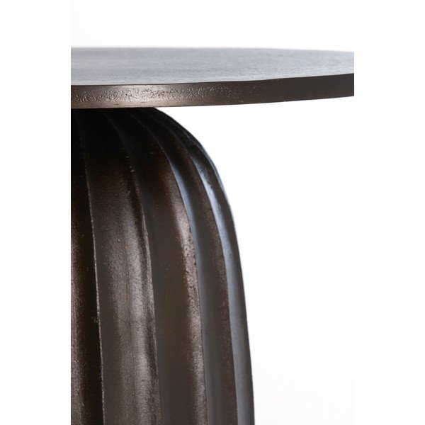 Măsuță auxiliară rotundă din metal ø 60 cm Veglia – Light & Living-image-3