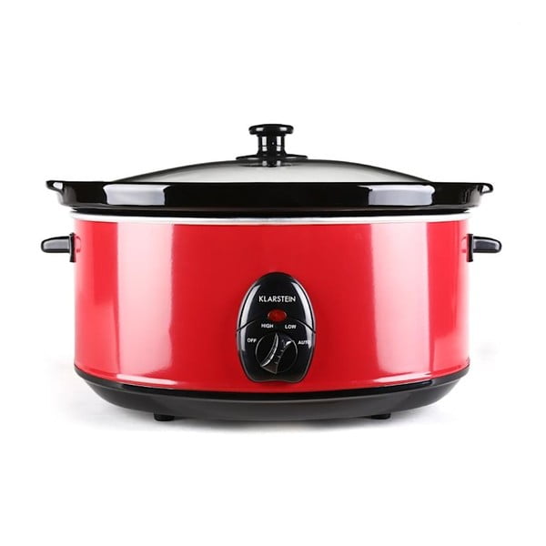 Slow cooker Klarstein Bristol, 6,5 l, roșu-image-1