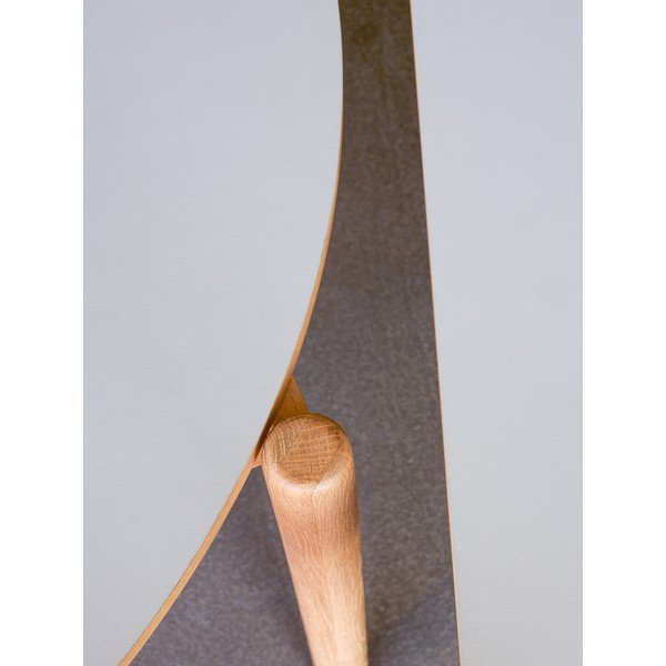 Masă de dining rotundă din lemn de stejar ø 115 cm Oblique – Hübsch-image-3