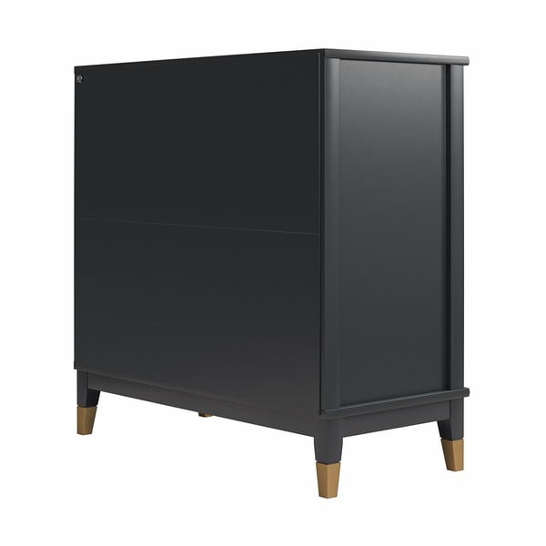 Dulap negru 84x84 cm Westerleigh – CosmoLiving by Cosmopolitan-image-2