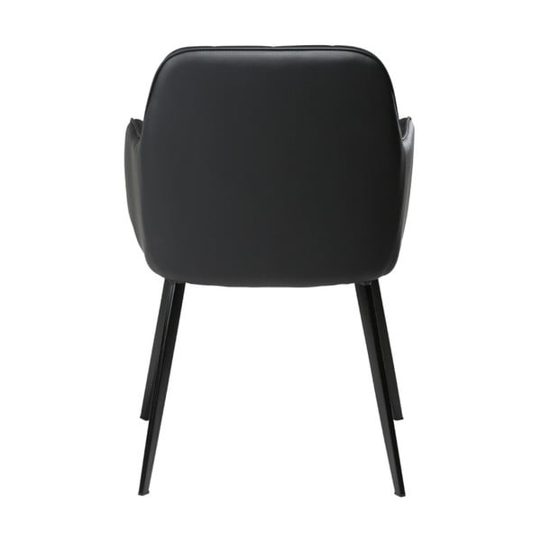 Scaun din piele artificială DAN-FORM Denmark Embrace, negru-image-2