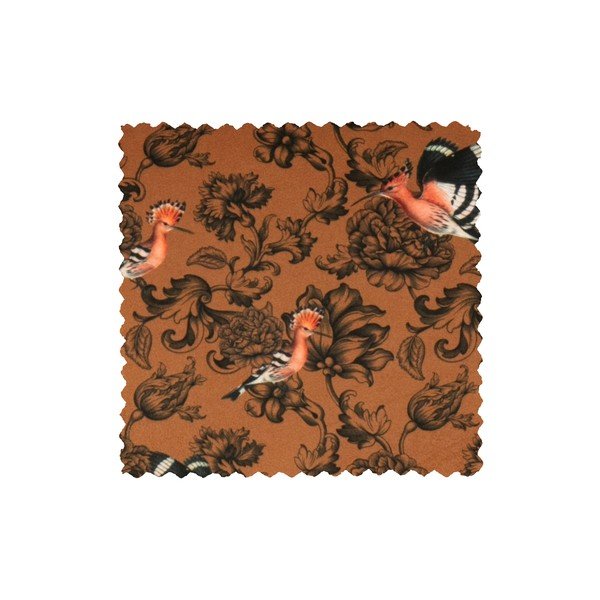 Puf cu detalii florale negre WOOOD Sara-image-2