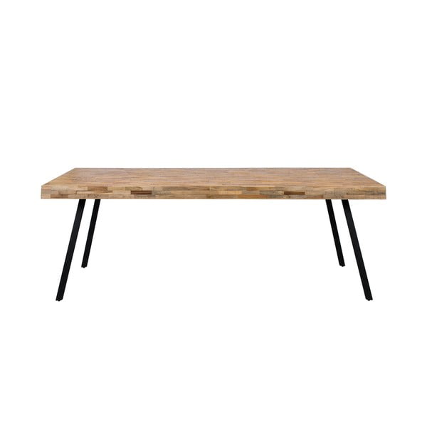Masă de dining lemn masiv de tec 100x220 cm Suri – White Label