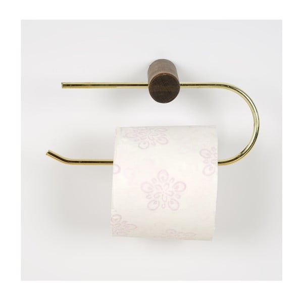 Suport pentru hârtie igienică de perete din lemn – Kalune Design-image-1