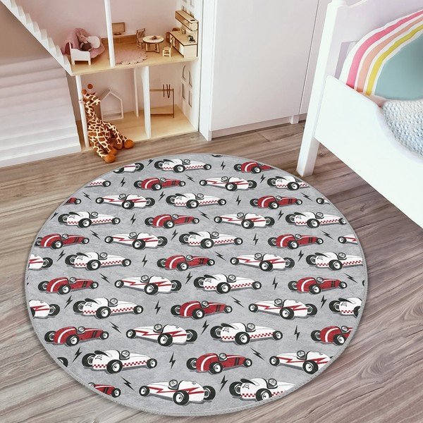 Covor pentru copii gri ø 120 cm Comfort – Mila Home-image-3