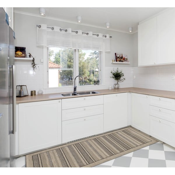 Traversă Floorita Velour, 55 x 280 cm, bej-image-2