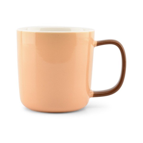 Cană portocalie new bone china 370 ml Mae – ONA