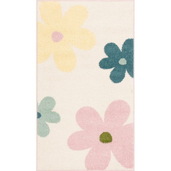 Covor pentru copii fildeș 80x150 cm Lolly Cream – FD