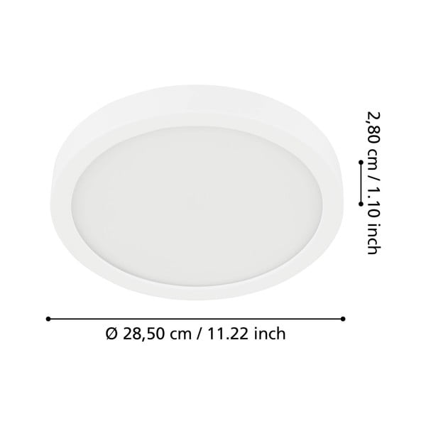 Plafonieră albă LED FUEVA 5 – EGLO-image-2