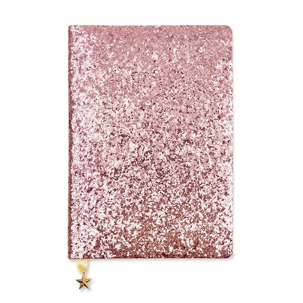Caiet A5 GO Stationery All That Glitters Sequin, roz