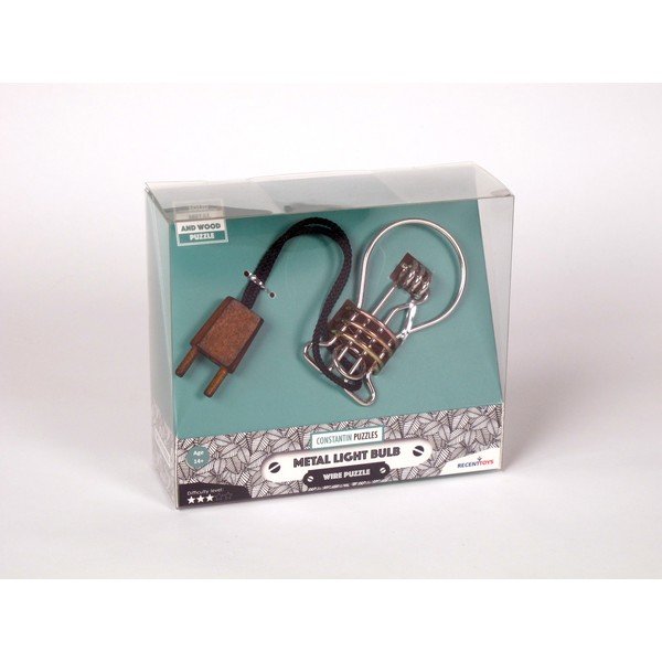 Puzzle Metal Light Bulb – RecentToys-image-1