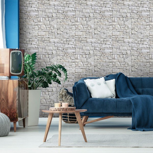 Autocolant pentru perete Ambiance Wall Materials Stones of The Midi, 40 x 40 cm-image-3