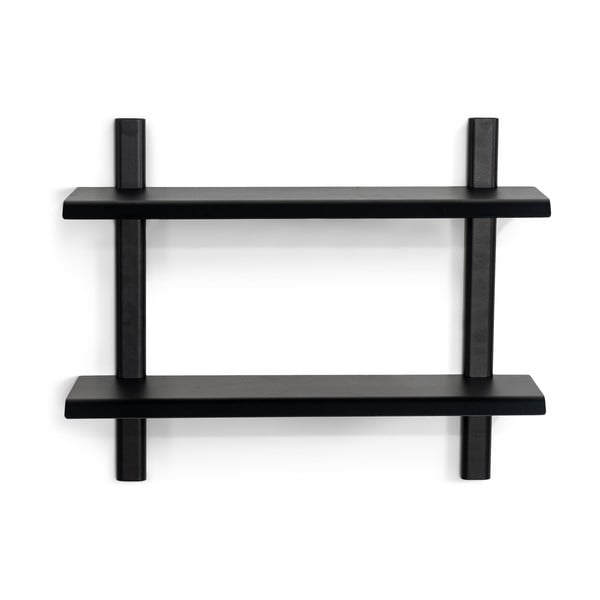 Raft negru etajat din metal 60 cm Hola – Spinder Design