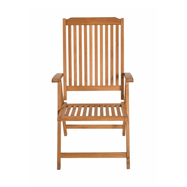 Fotoliu de grădină maro din lemn masiv Solo – Garden Pleasure-image-1