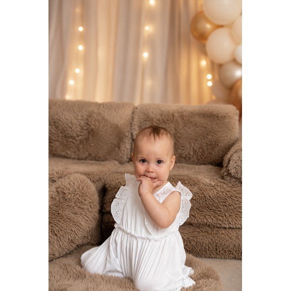 Fotoliu de copii bej Mammoth – Meowbaby-image-1