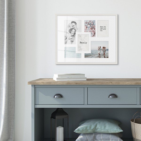 Ramă foto 42x52 cm Kyoto White – Styler-image-1