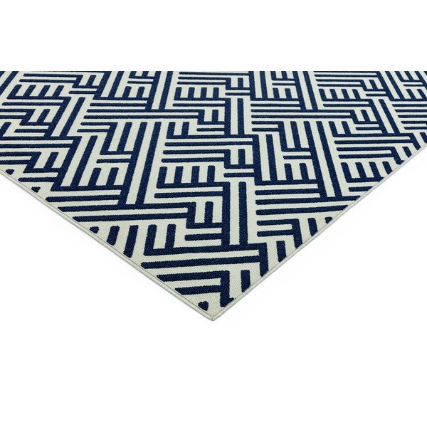Covor Asiatic Carpets Antibes, 80 x 150 cm, albastru-alb-image-3