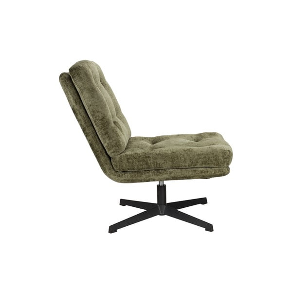 Fotoliu verde pivotant Kai – White Label-image-2