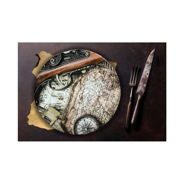 Farfurie din ceramică Travel, ⌀ 25 cm-image-1
