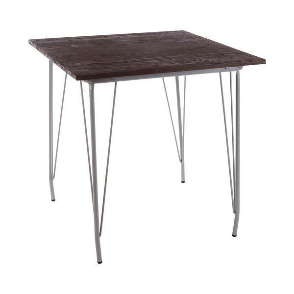 Masă de dining din lemn de ulm ø 80 cm District – Premier Housewares